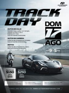 TRACK DAY DOMINGO 17 DE AGOSTO 2025