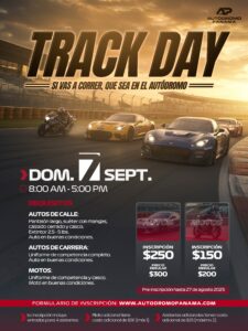 TRACK DAY DOMINGO 7 DE SEPTIEMBRE 2025