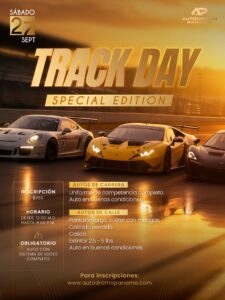 TRACK DAY SPECIAL EDITION SÁBADO 27 DE SEPTIEMBRE 2025