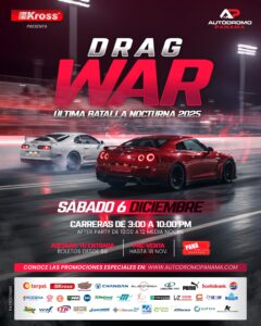 DRAG WAR ÚLTIMA BATALLA NOCTURNA 2025 | SÁBADO 6 DE DICIEMBRE 3.1