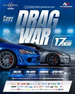 DRAG WAR | 1er EVENTO 2026 SÁBADO 17 DE ENERO 1.1