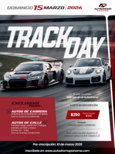 INSCRIPCIÓN | TRACK DAY | DOMINGO 15 DE MARZO 2026 2.1
