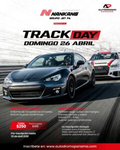 TRACK DAY | DOMINGO 26 DE ABRIL 2026 1.2