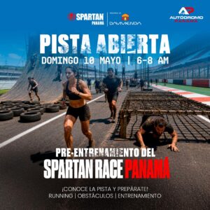 PISTA ABIERTA | DOMINGO 10 DE MAYO 2026 | 6-8 AM | PRE-ENTRENAMIENTO SPARTAN RACE PANAMÁ 1.1