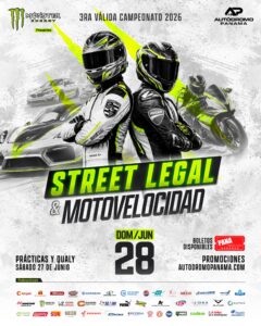 STREET LEGAL & MOTOVELOCIDAD | DOMINGO 28 DE JUNIO 2026 1.1