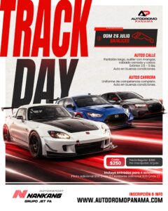 TRACK DAY | DOMINGO 26 DE JULIO 2026 1.1