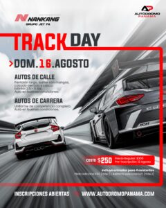 TRACK DAY | DOMINGO 16 DE AGOSTO 2026